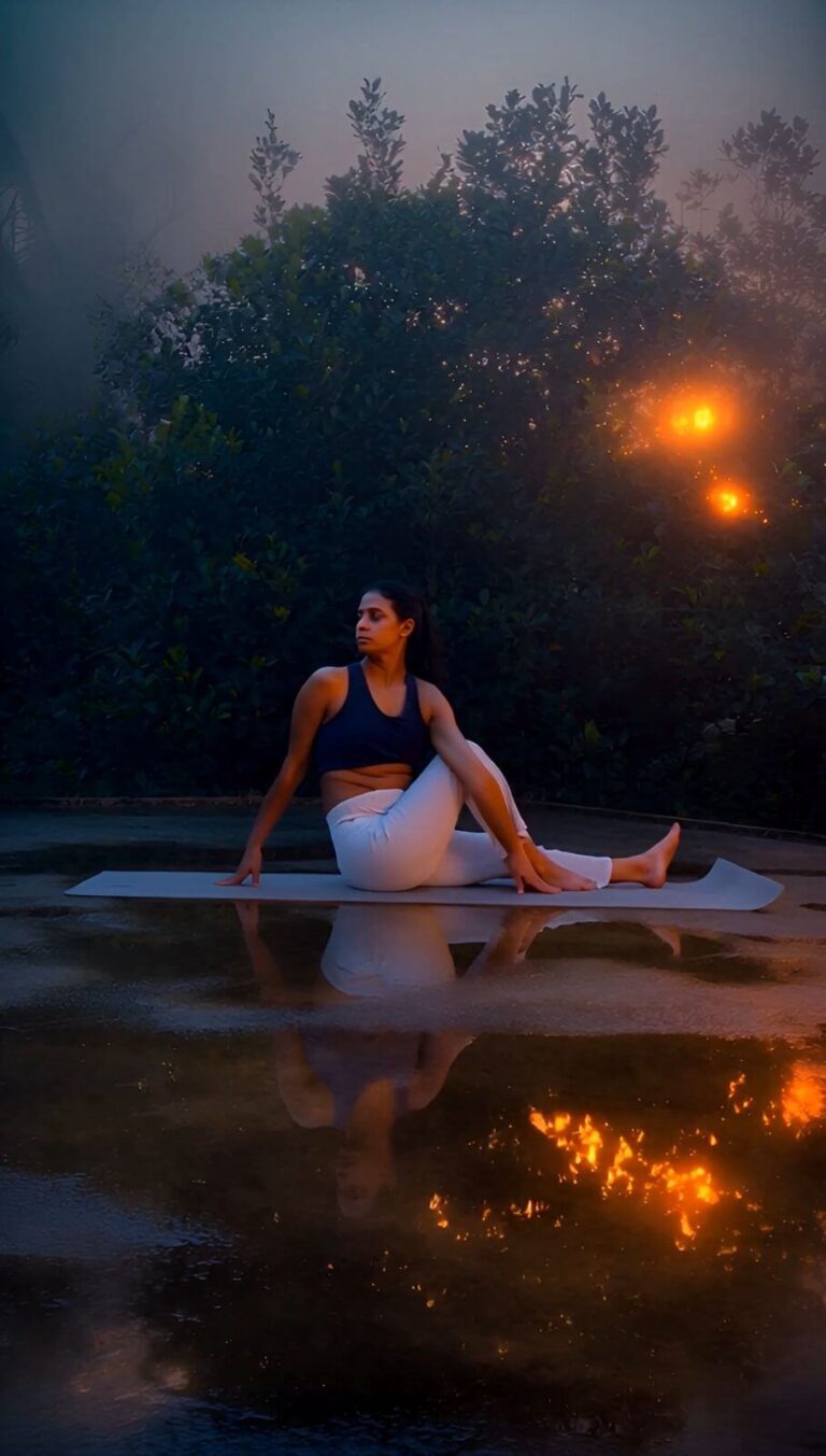 ardha matseyandra pose