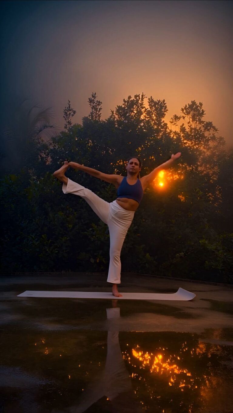 standing balance pose